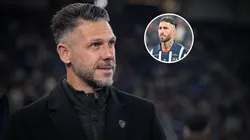 Martín Demichelis y Sergio Ramos