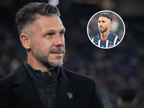 Demichelis y un curioso elogio a Sergio Ramos tras su debut en Monterrey: “Intimida”