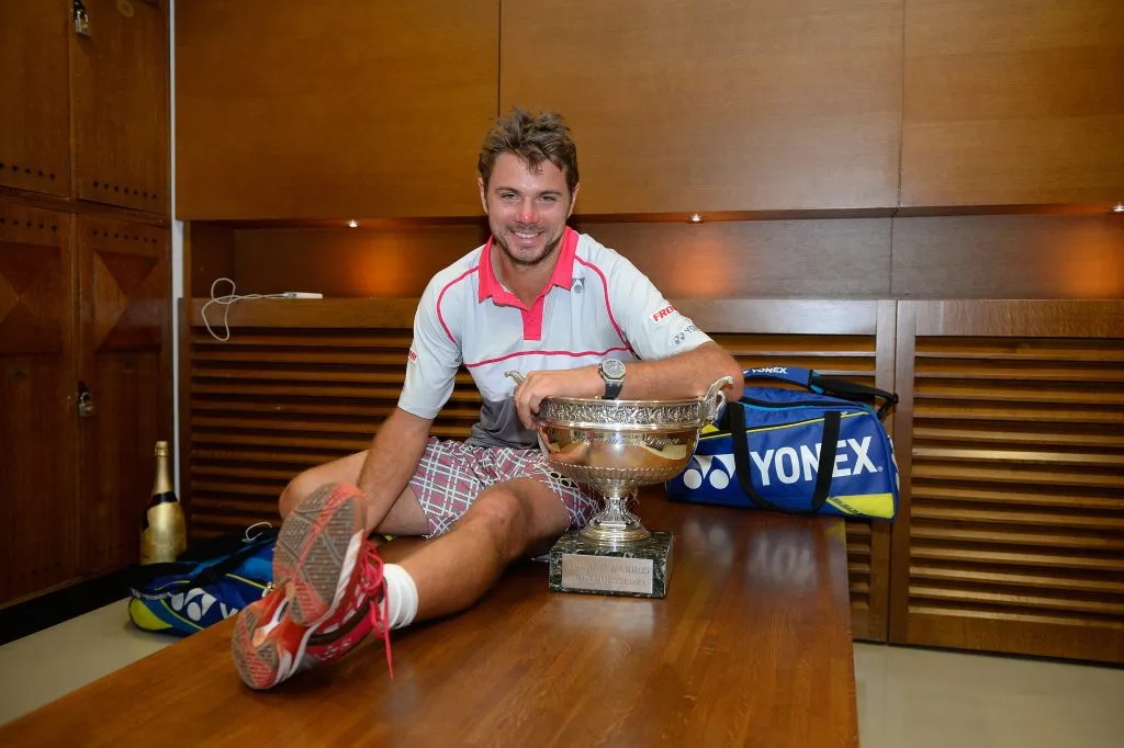 Stan the Man, tras vencer a Nole en la final de Roland Garros 2015. (Foto: Getty).