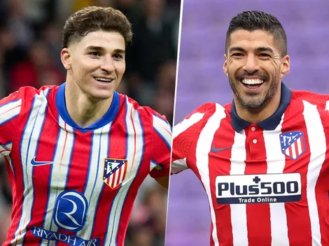 Julián Álvarez quiere hacer historia y va por una marca de Luis Suárez