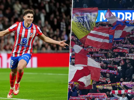 El canto que Los hinchas del Atlético de Madrid preparan para Julián