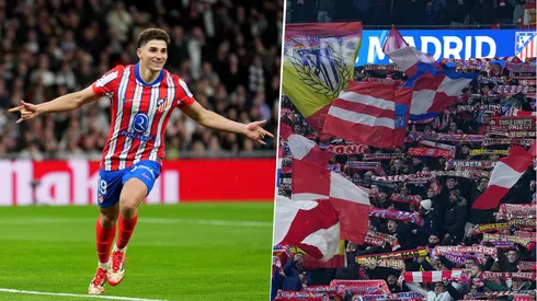 Los hinchas del Atlético de Madrid le preparan un canto a Julián Álvarez para estrenarlo vs. Athletic Club.