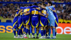 El plantel de Boca frente a Aldosivi.