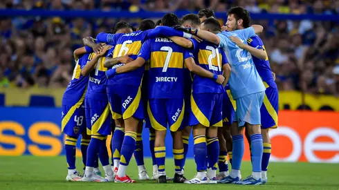 El plantel de Boca frente a Aldosivi.