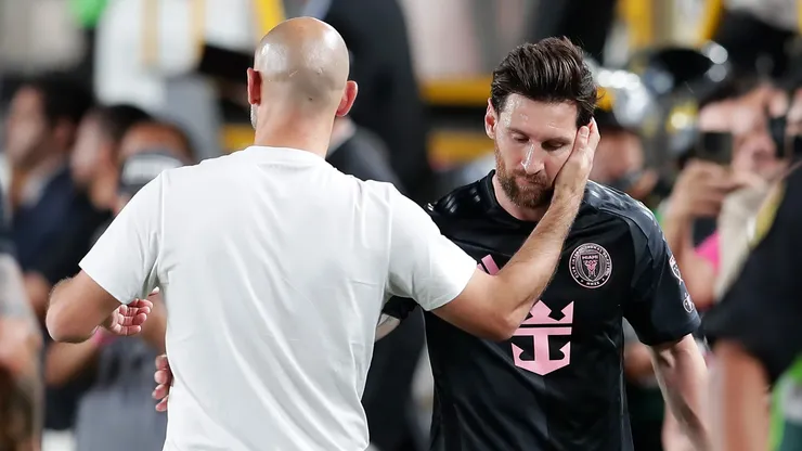 Mascherano y Messi en Inter Miami.