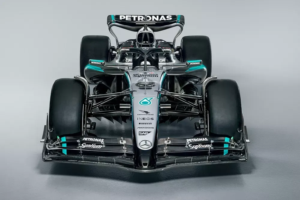 El nuevo auto de Mercedes para la F1. (Foto: Motorsport).
