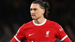 Darwin Núñez, delantero de Liverpool.