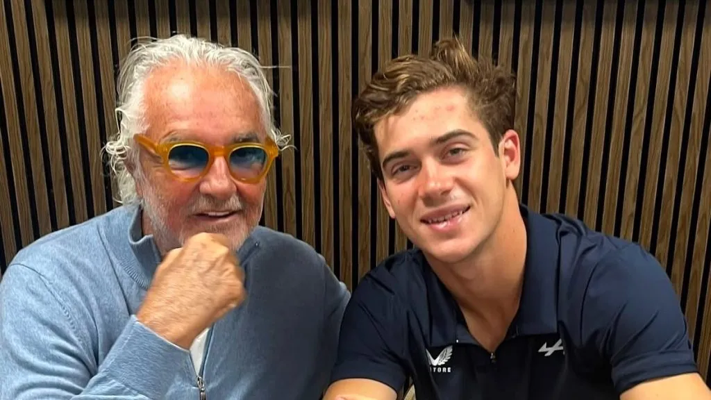 Briatore y Colapinto, un dúo con mucha química en Alpine.