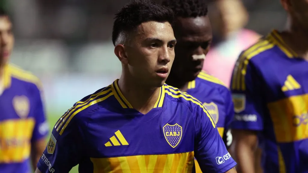 Velasco, uno de los jugadores de Boca más cuestionados (Daniel Jayo/Getty Images).