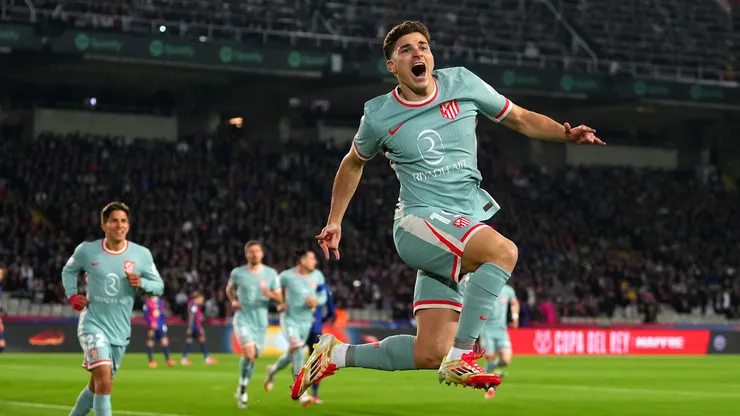 Julián Álvarez, activo en las semifinales de la Copa del Rey.