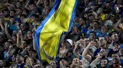 Los hinchas de Boca en La Bombonera.