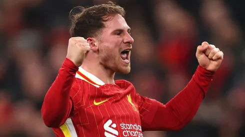 Alexis Mac Allister, volante de Liverpool.