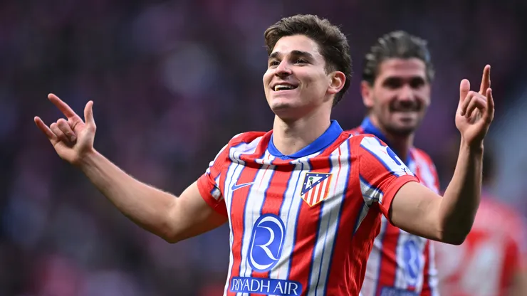 Julián Álvarez, en una temporada formidable.