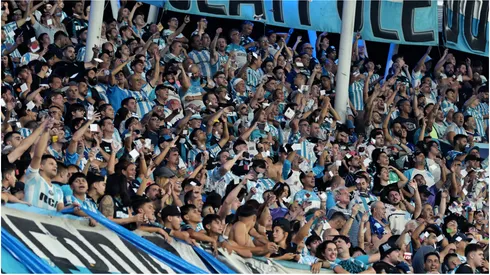 Los hinchas de Racing coparán su sector del Nilton Santos