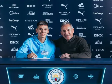 Manchester City presentó oficialmente al Diablito Echeverri: ¿Qué dorsal utilizará?