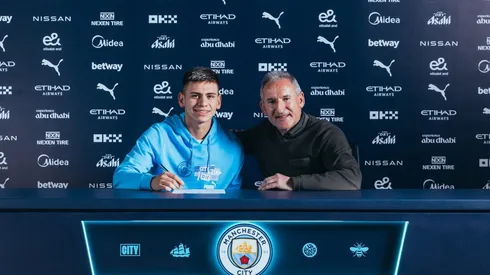 Manchester City presentó oficialmente al Diablito Echeverri: ¿Qué dorsal utilizará?