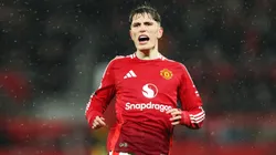 Garnacho y una nueva disputa con el DT del United