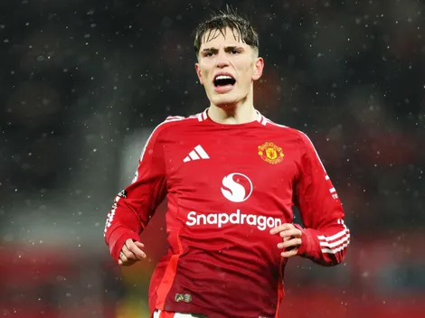 Garnacho explotó por salir en el primer tiempo de Manchester United vs. Ipswich Town y esto dijo Rúben Amorim