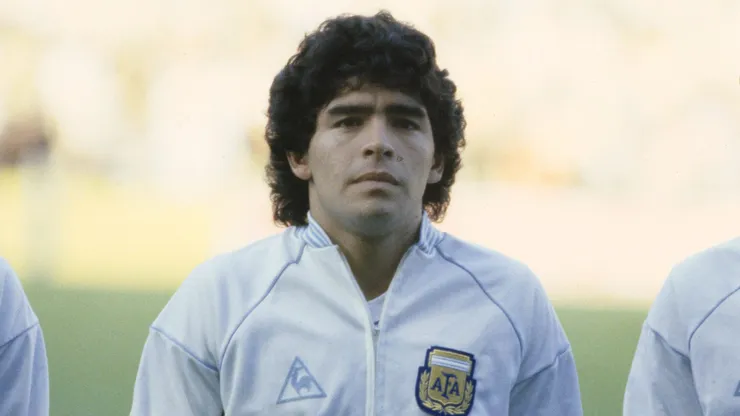 Diego Maradona en la Selección Argentina.