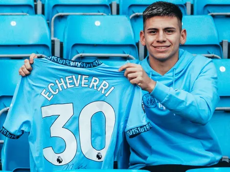 El consejo de un dirigente del Manchester City al Diablito Echeverri que involucra a Pep Guardiola