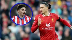 Darwin Núñez asoma en el radar del Atlético de Madrid para jugar con Julián Álvarez.