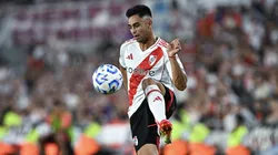 Gonzalo Martínez durante un partido de River.