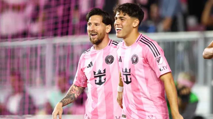 Messi, en uno de sus partidos del mes de febrero con Inter Miami.