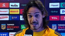 Cavani, en la entrevista con ESPN.