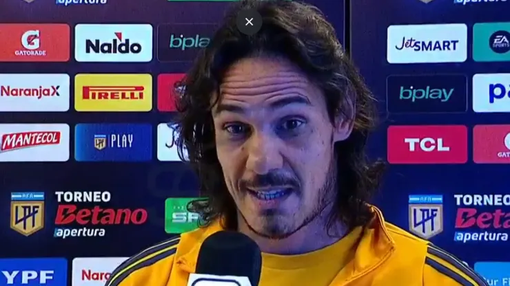 Cavani, en la entrevista con ESPN.