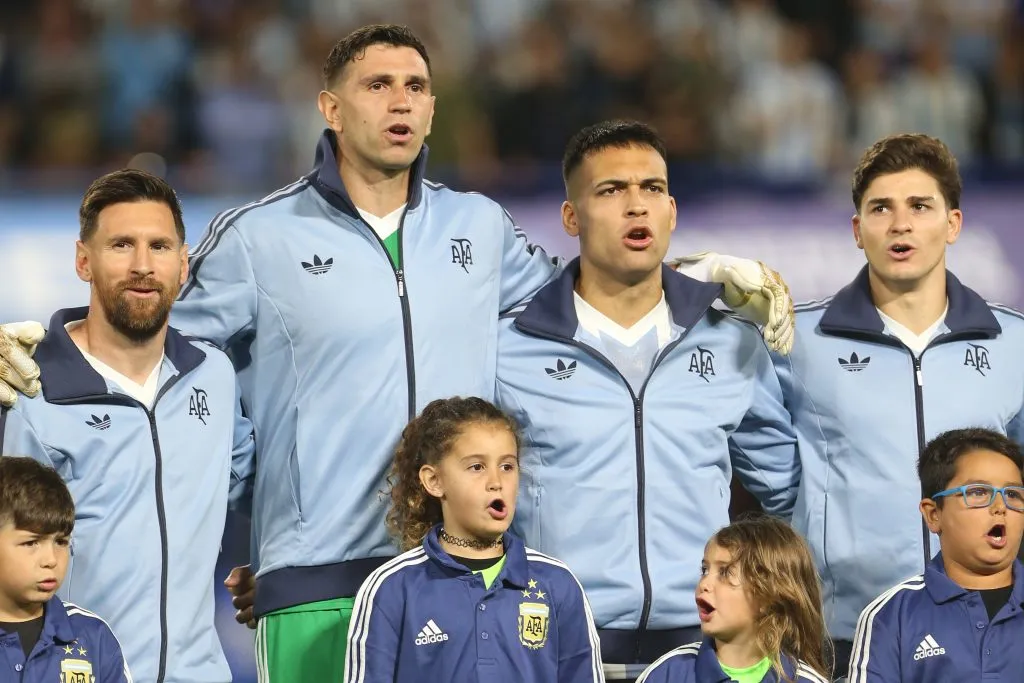 Emiliano Martínez, indiscutible en la Selección Argentina.