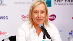 Martina Navratilova, ex tenista checa.