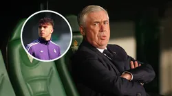 Ancelotti no puso de titular a Raúl Asencio y fue criticado.