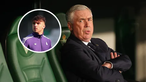 Ancelotti no puso de titular a Raúl Asencio y fue criticado.