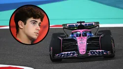 Franco Colapinto no participó de los tests de pretemporada, pero siguió atento a lo que hizo Alpine.