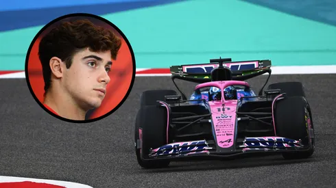 Franco Colapinto no participó de los tests de pretemporada, pero siguió atento a lo que hizo Alpine.