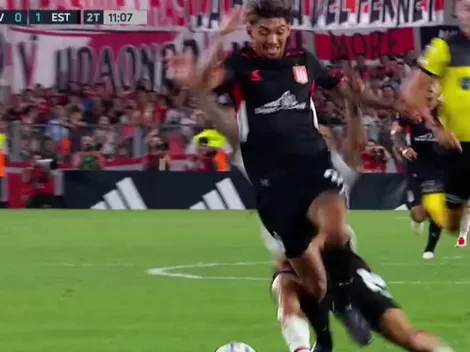 ¿Estuvo bien la roja? Falcón Pérez expulsó a Enzo Pérez tras una patada a Medina en River vs. Estudiantes