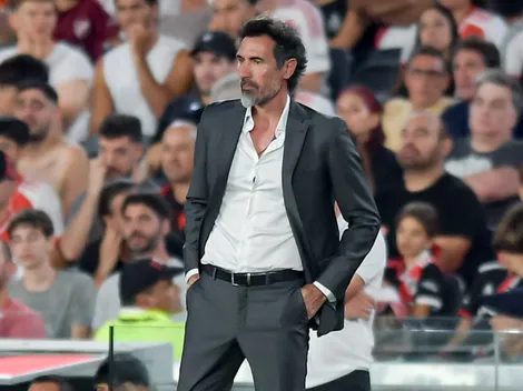 Eduardo Domínguez habló sobre la chance de ser DT de Boca