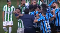 El bochornoso momento que protagonizó Quinteros.