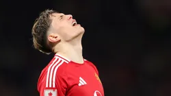 Alejandro Garnacho, delantero del Manchester United.