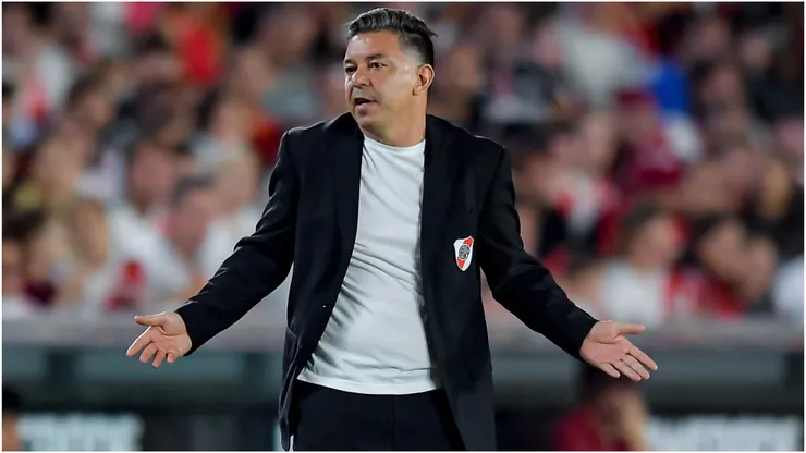 Marcelo Gallardo, entrenador de River.