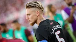 El gesto de Ascacíbar contra los hinchas de River que no se vio en el partido: "Me picaba"