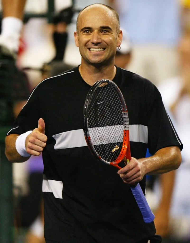 André Agassi. (Foto: Getty).