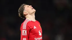 Alejandro Garnacho no fue convocado para la Selección.