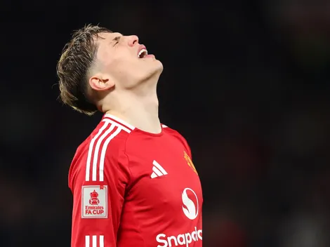 La respuesta de Garnacho a los hinchas de Manchester United tras las críticas por la eliminación en la FA Cup