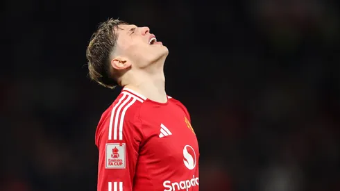 Alejandro Garnacho no fue convocado para la Selección.