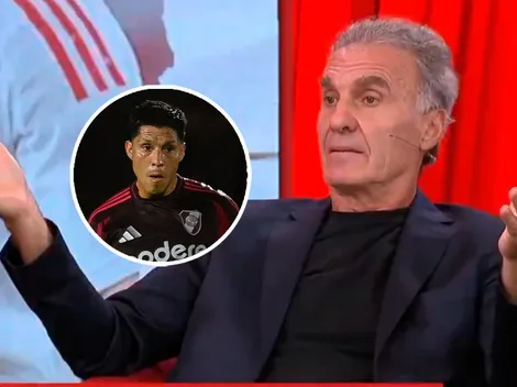 Ruggeri, sin filtro sobre la titularidad de Enzo Pérez en River: "Con 40 años es complicado"