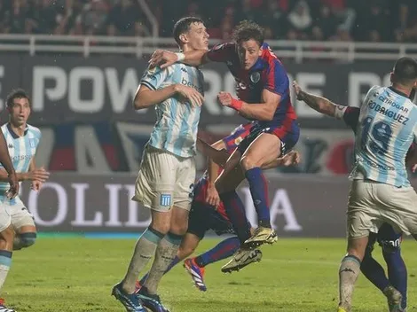 San Lorenzo le ganó un partidazo inolvidable a Racing bajo la lluvia
