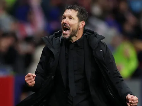 La cábala a la que volvió a recurrir Simeone antes del derbi de Champions entre Real Madrid y Atlético de Madrid