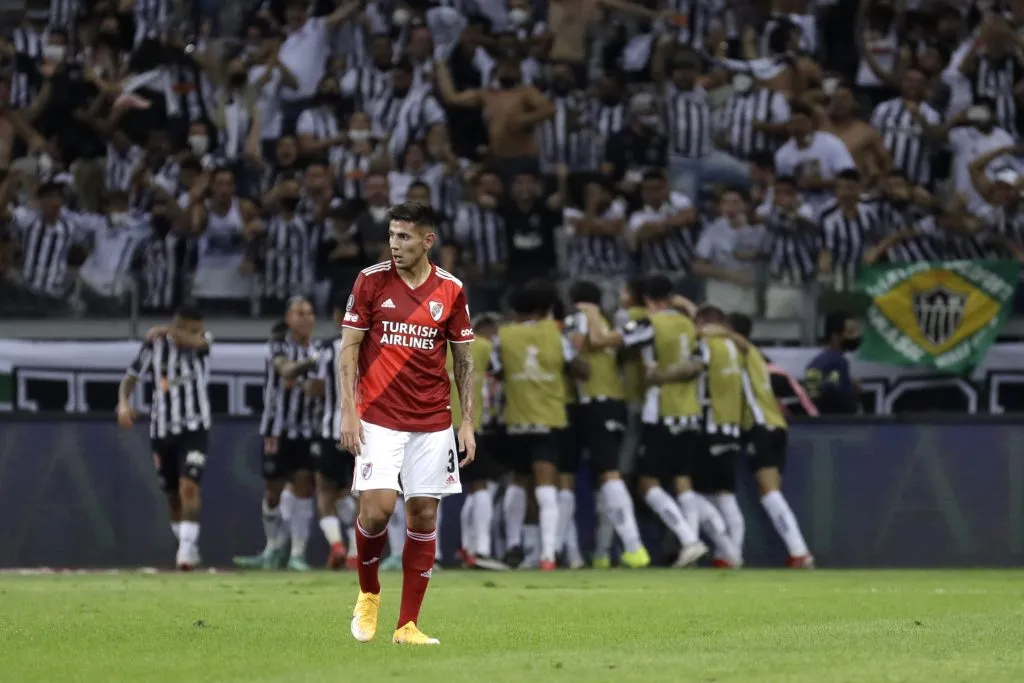Fabrizio Angileri jugó en River entre 2019 y 2021. (Foto: Getty).