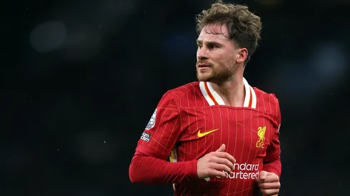 Alexis Mac Allister como jugador del Liverpool